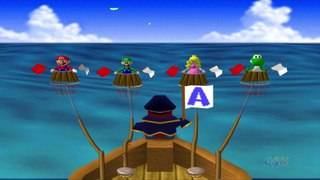 Mario Party N64 All Brainy Minigames Gameplay