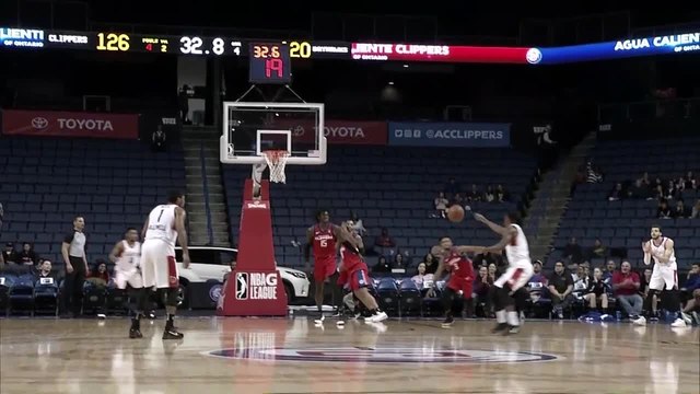 Desi Rodriguez rises to block the shot