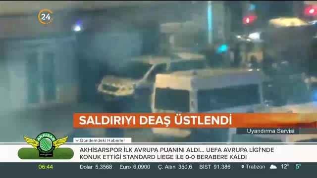 Saldırıyı DEAŞ üstlendi