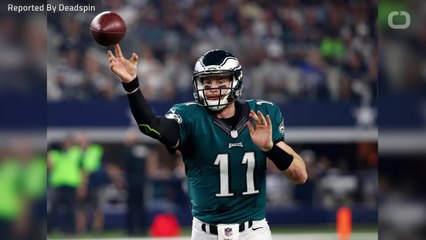 Eagles QB Carson Wentz Has Fractured Vertebrae