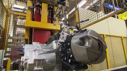 BMW Motorcycle Engine Assembly