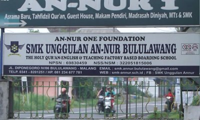 Menyapa Para Santri di Pondok Pesantren An-Nur 1