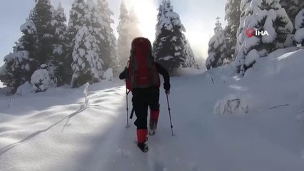 Uludağ'dan Kartpostallık Kar Manzaraları