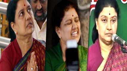 வருமான வரித்துறை அதிகாரிகளிடம் சுருக்கமாக பதில் அளித்த சசிகலா- வீடியோ