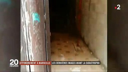 Effondrement à Marseille : Les dernières images avant la catastrophe - Regardez