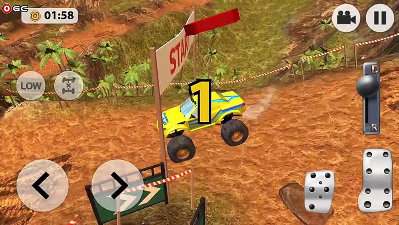 Monster Truck Offroad Rally 3D -4x4 Monster Truck Rally Driver - Android Gameplay FHD