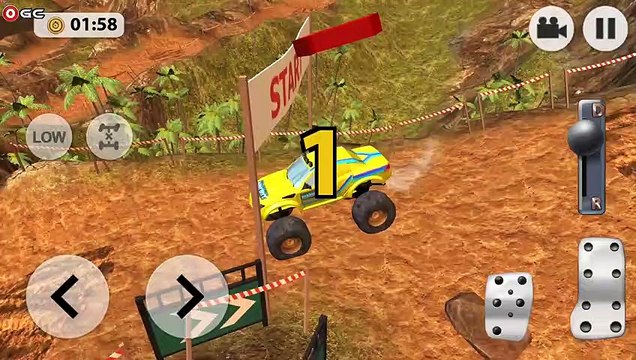Monster Truck Offroad Rally 3D -4x4 Monster Truck Rally Driver - Android Gameplay FHD