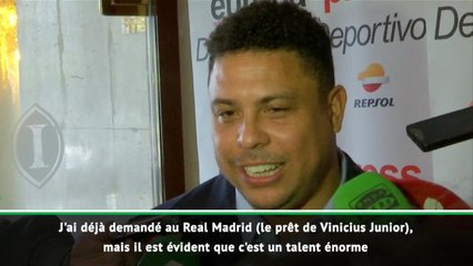 Transferts - Ronaldo a demandé au Real le prêt de Vinicius Jr.