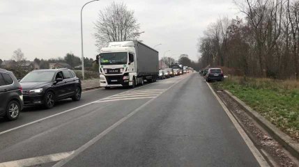 Journée de mobilisation : la route de Wallonie bloquée par un barrage filtrant