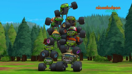 Blaze et les Monster Machines | La famille Pickle | NICKELODEON JUNIOR
