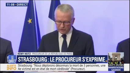 Strasbourg: le procureur raconte comment le suspect a été neutralisé