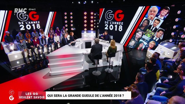 Les GG veulent savoir : Qui sera la Grande Gueule de l'année 2018 ? - 14/12