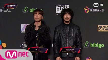 Red Carpet with Tiger JK(타이거JK) & BIZZY│2018 MAMA in HONG KONG