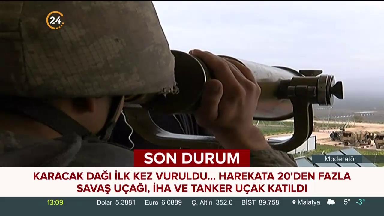 Hedefler imha edildi