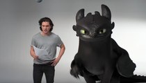 Kit Harington and toothless lost audition tapes - How To Train Your Dragon 3 / Game Of Thrones