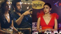 Alia Bhatt reveals the reason why she looked sad with Ranbir Kapoor in viral picture; | FilmiBeat