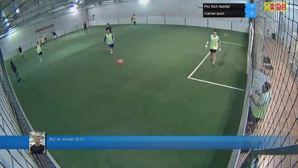 But de Jordan (6-5) - Pro Tech habitat  Vs Carmel team - 13/12/18 19:00 - Ligue B