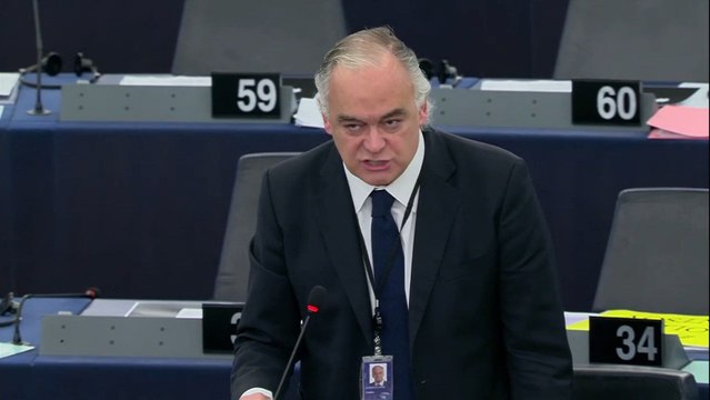 Esteban González Pons (PP) condena el atentado de Estrasburgo.