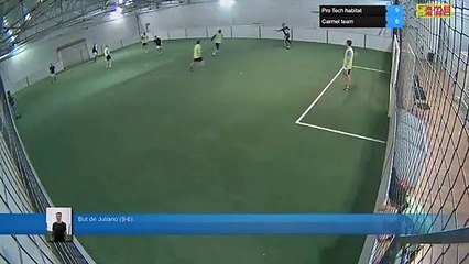 But de Juliano (9-6) - Pro Tech habitat  Vs Carmel team - 13/12/18 19:00 - Ligue B