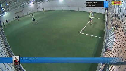 But de Sofiane (10-7) - Pro Tech habitat  Vs Carmel team - 13/12/18 19:00 - Ligue B