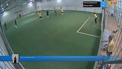 But de Arnaud (3-4) - Vienne Camping Car Vs Monop United - 13/12/18 20:00 - LIGUE 4