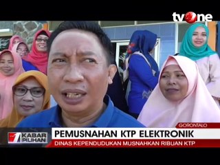 Disdukcapil Musnahkan Ribuan e-KTP yang Sudah Tidak Berlaku