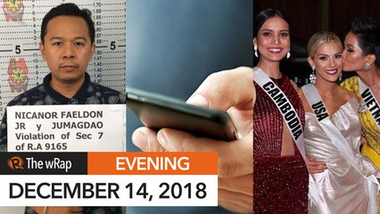 Faeldon’s son nabbed in drug bust | Evening wRap