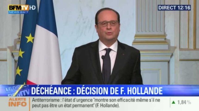 Déchéance de nationalité : Hollande renonce au Congrès