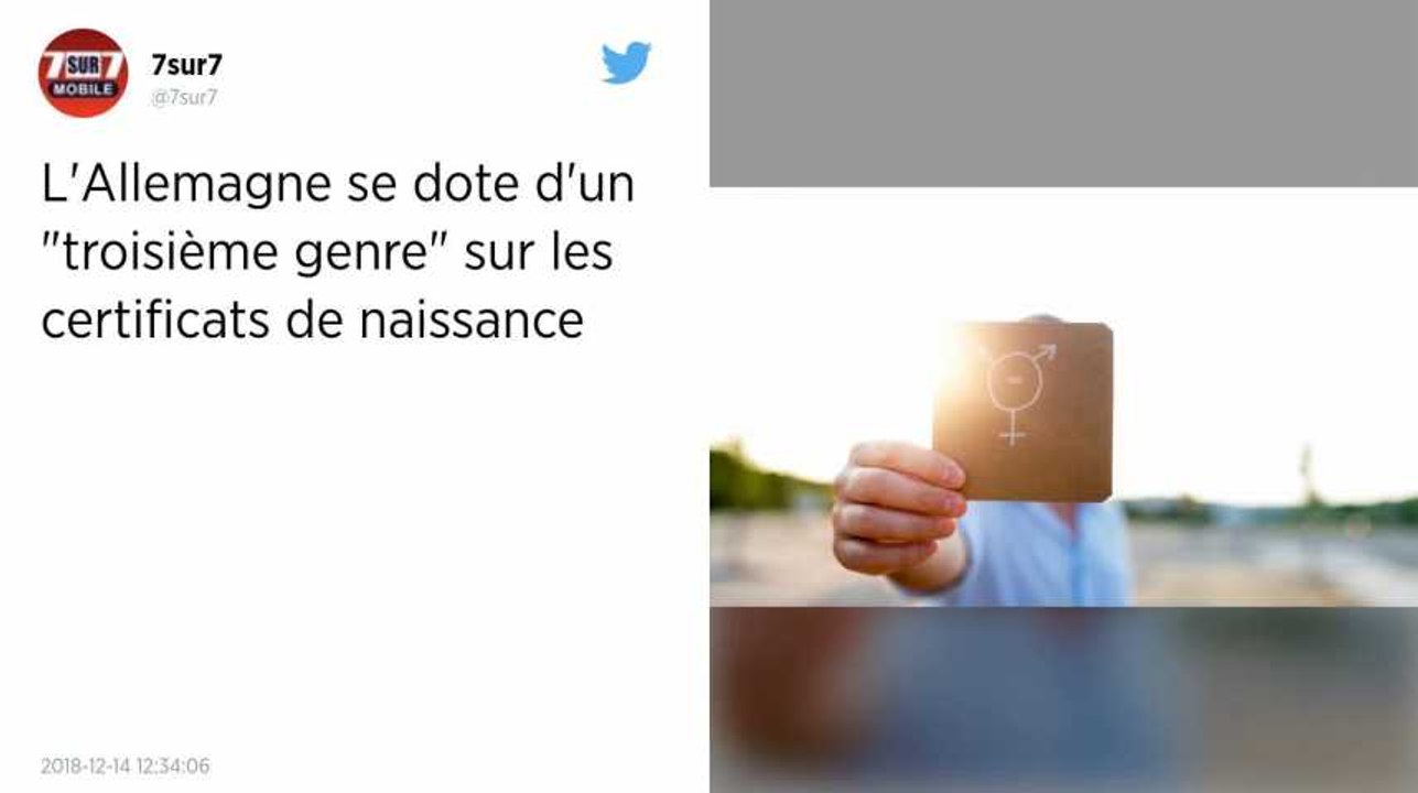 Naissances. L’Allemagne a légalisé un "troisième genre".
