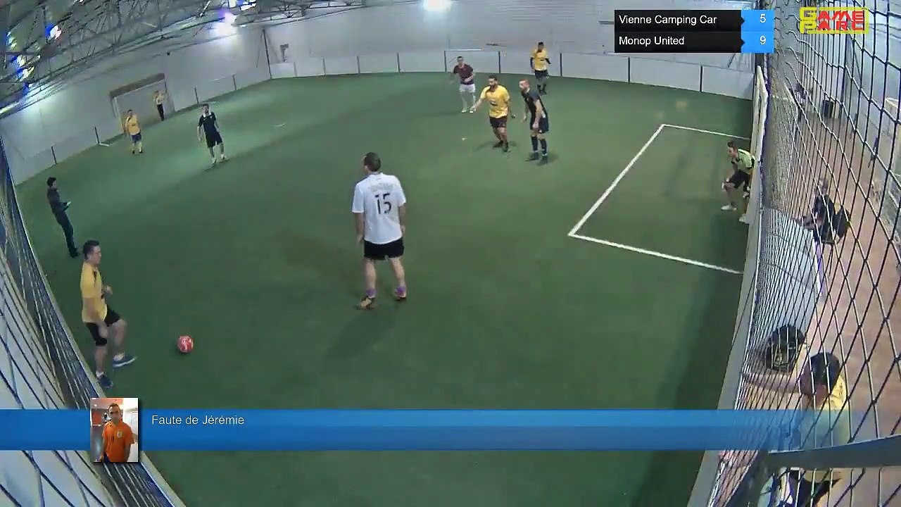 Faute de Jérémie  - Vienne Camping Car Vs Monop United - 13/12/18 20:00 - LIGUE 4