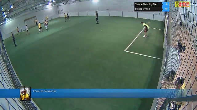 Faute de Alexandre - Vienne Camping Car Vs Monop United - 13/12/18 20:00 - LIGUE 4