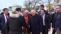 TBMM Başkanı Binali Yıldırım, Cuma Namazını Ortaköy Camii'nde Kıldı