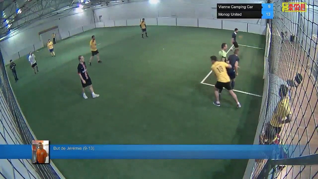 But de Jérémie  (9-13) - Vienne Camping Car Vs Monop United - 13/12/18 20:00 - LIGUE 4