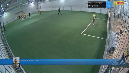 But de Antoine  (11-14) - Vienne Camping Car Vs Monop United - 13/12/18 20:00 - LIGUE 4