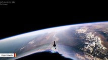 Virgin Galactic's SpaceShipTwo Captured A Video From Edge Of Space