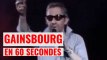 Génie, insoumis, provocateur... le Gainsbourg que l'on aime en 60 secondes