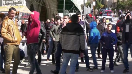 - Hamas'ın yıldönümü kutlamalarında gerginlik- Çıkan arbedede onlarca kişi yaralanırken, 15 şüpheli gözaltına alındı