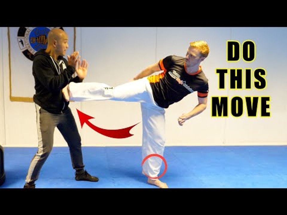 How to do the powerful side Kick | Master Wong - GNT