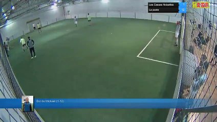 But de Mickaël  (1-12) - Les Casses Noisettes Vs La poste - 13/12/18 21:00 - LIGUE 5