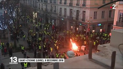 "Gilets jaunes" : l'inquiétude règne à Saint-Étienne avant un acte V