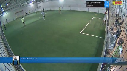 But de Mickaël  (4-18) - Les Casses Noisettes Vs La poste - 13/12/18 21:00 - LIGUE 5