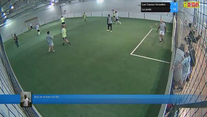 But de Adrien (5-18) - Les Casses Noisettes Vs La poste - 13/12/18 21:00 - LIGUE 5
