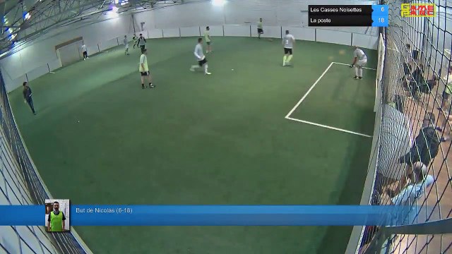 But de Nicolas (6-18) - Les Casses Noisettes Vs La poste - 13/12/18 21:00 - LIGUE 5
