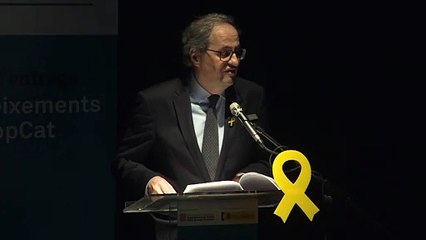 Torra solo se reunirá con Sánchez si hablan de "autodeterminación y presos"
