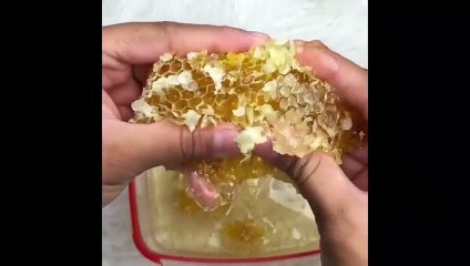 ASMR CUTTING HONEYCOMB COMPILATION // diySatisfying