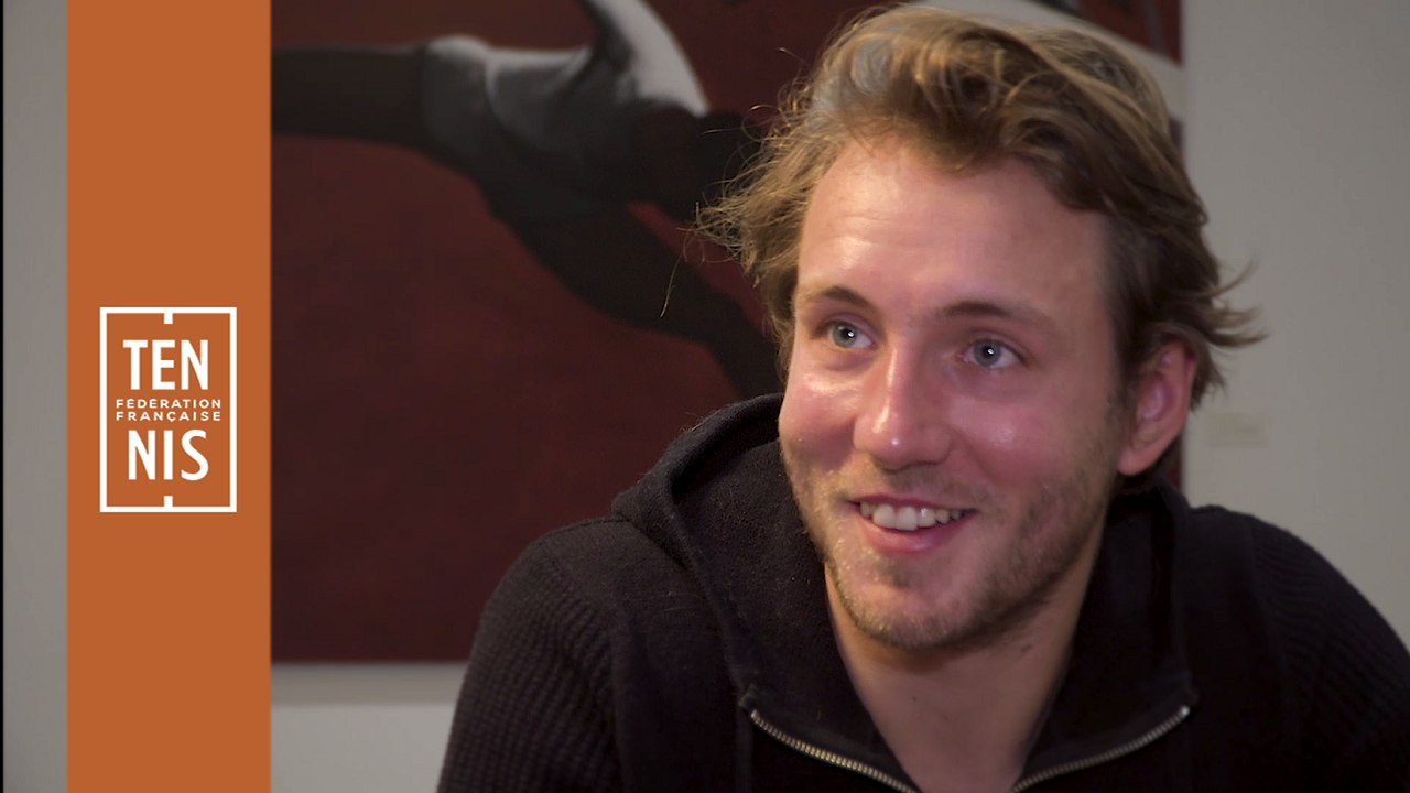 Lucas Pouille : "Amélie Mauresmo, la personne idéale pour moi"