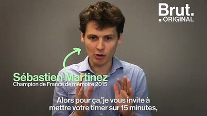 Les astuces du champion de France de mémoire pour booster notre faculté mémorielle