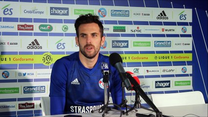 La conference de presse avant le déplacement du Racing à Reims