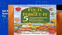 Get Ebooks Trial Fix-It and Forget-It 5-ingredient favorites: Comforting Slow-Cooker Recipes For