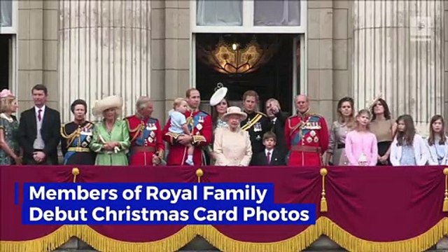 Members of Royal Family Debut Christmas Card Photos